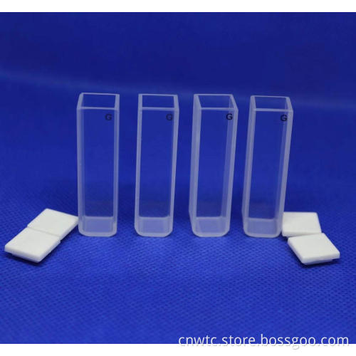 Quartz Cell Spectrophotometer Cuvettes for Laboratory Use